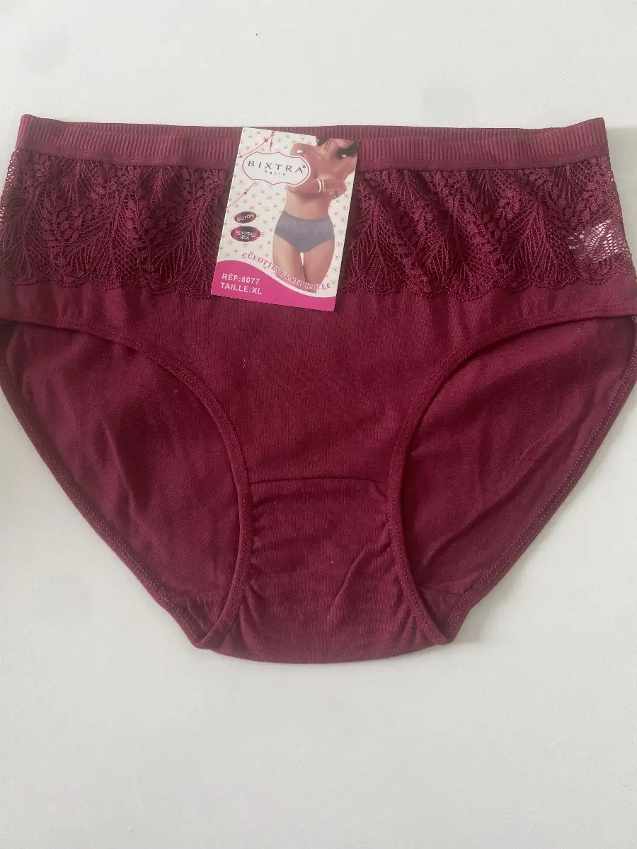 Culottes grande taille coton