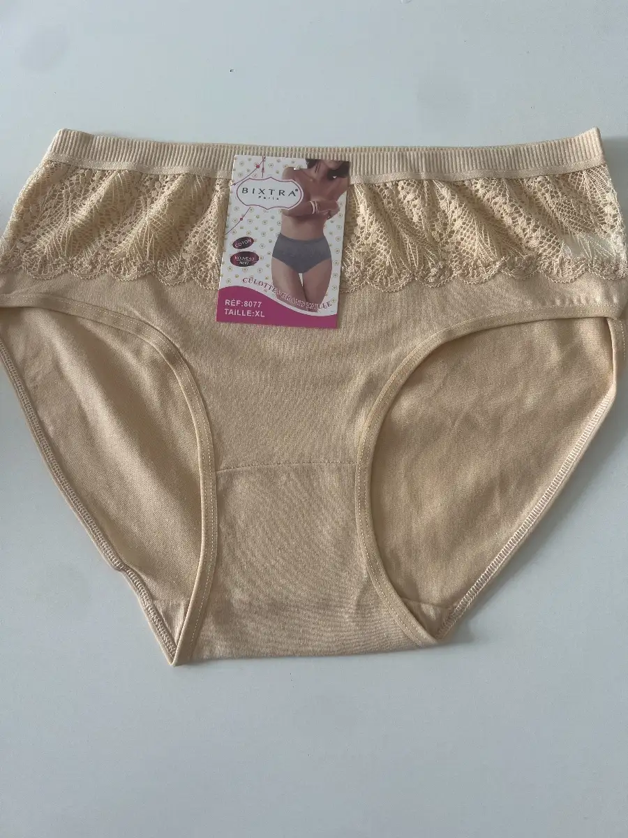 Culottes grande taille coton