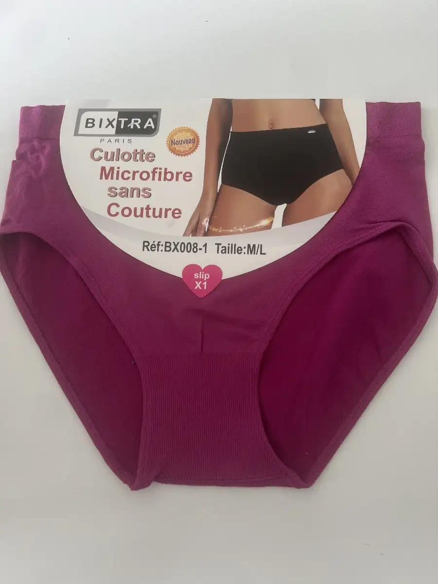 Culottes microfibre sans couture