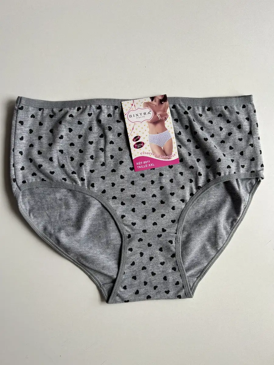 Culottes grande taille coton