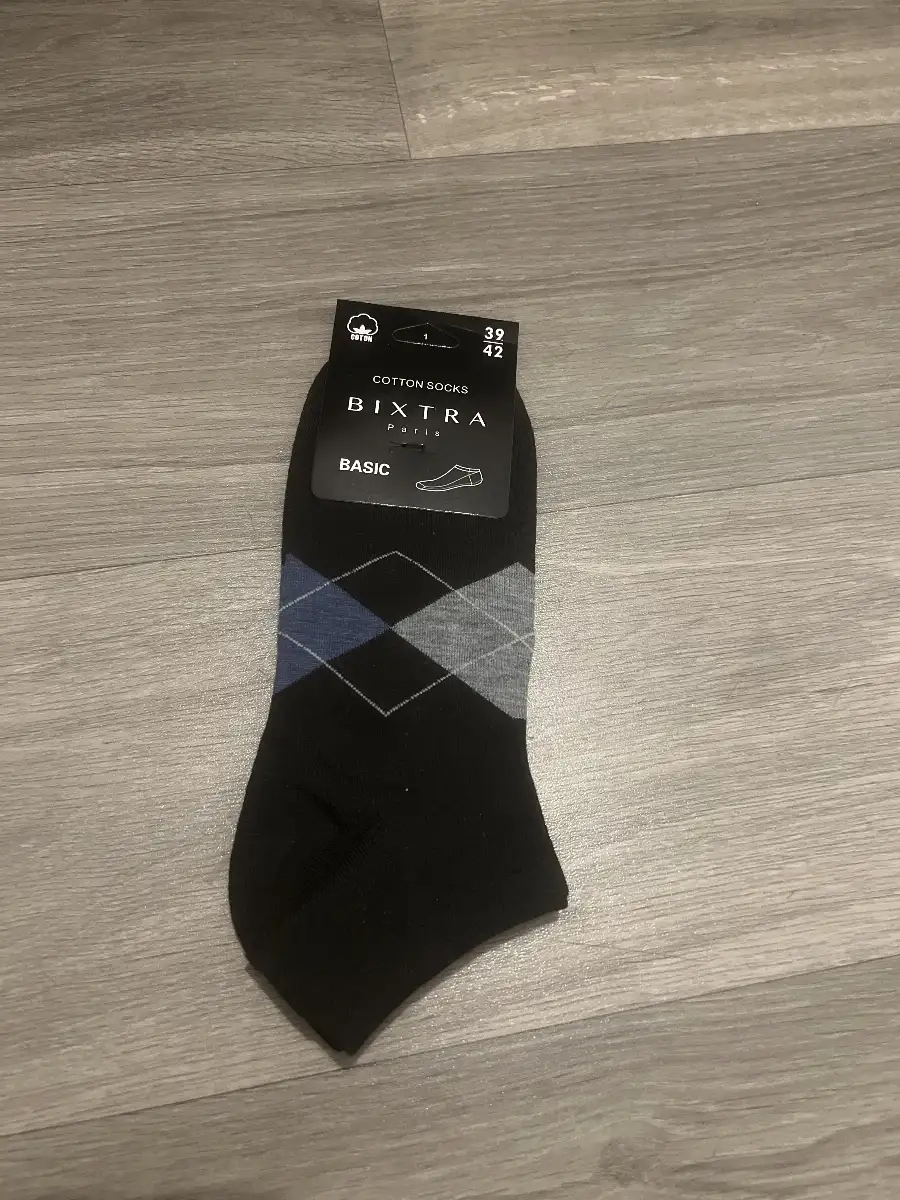 Chaussettes motifs losanges