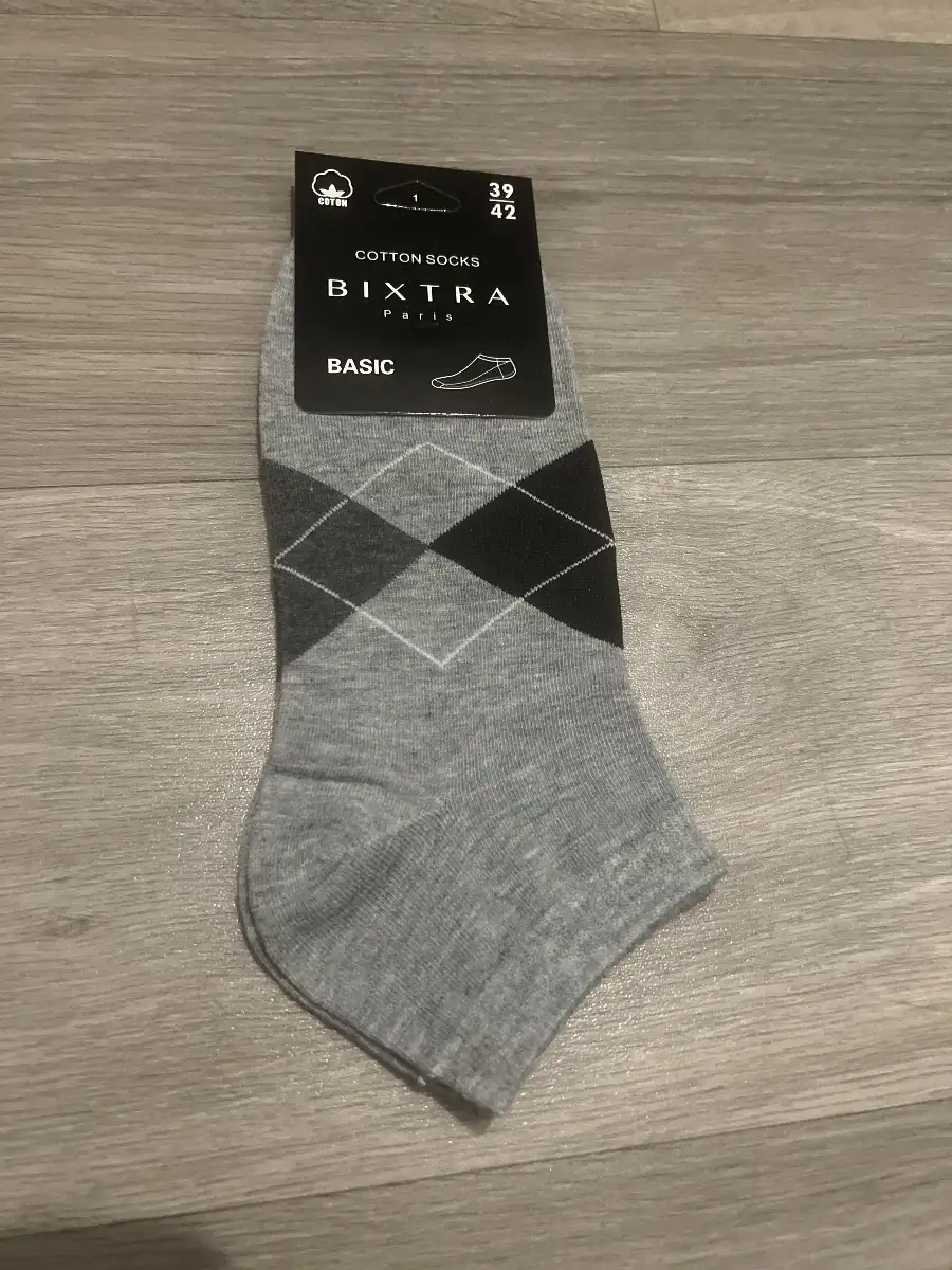 Chaussettes motifs losanges