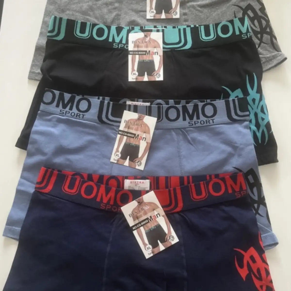 Lot de 4 boxers UOMO
