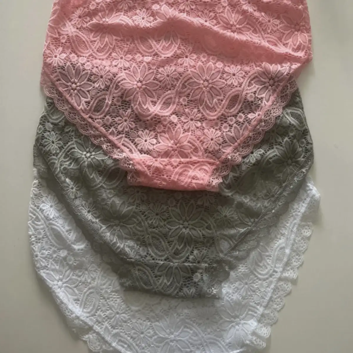 Lot de 3 culottes florales