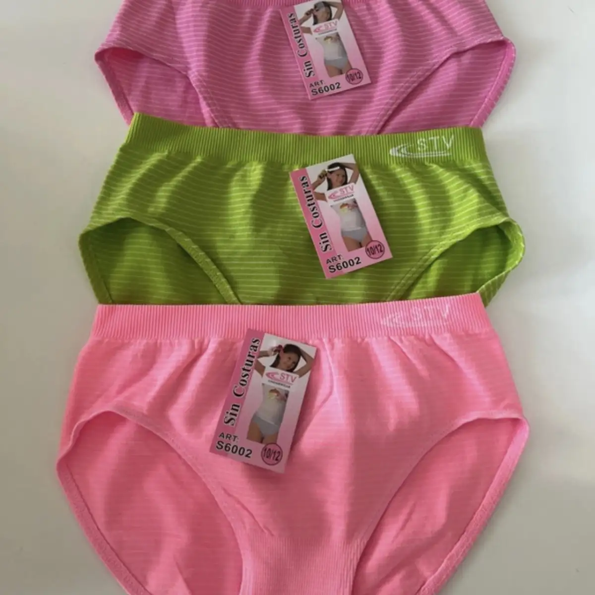 Lot de 3 culottes Sin Costuras