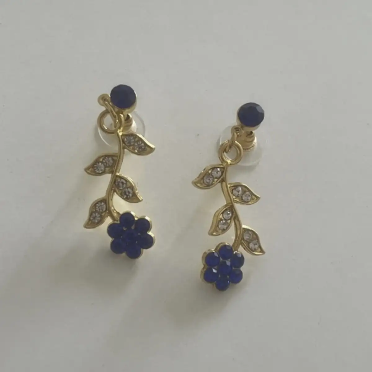 parrure bleu saphir