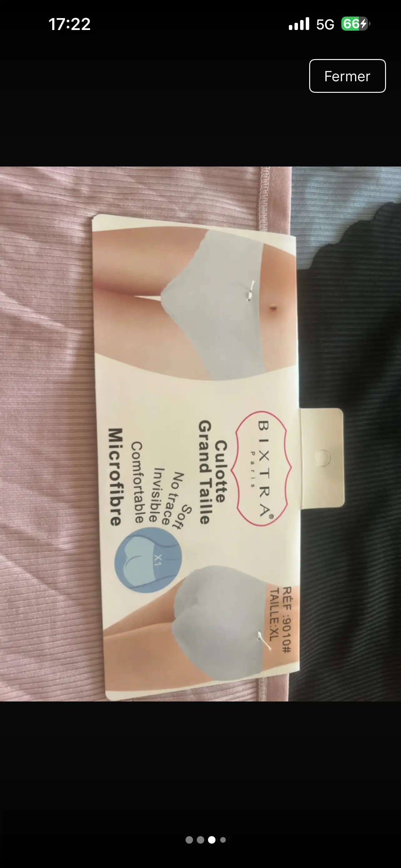 Lot de 3 culottes microfibre